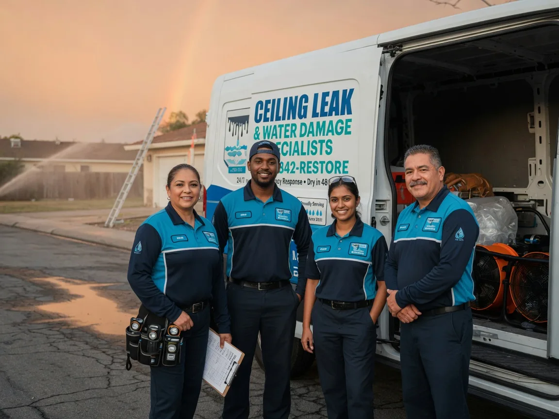 Ceiling Leak Cleanup company in Staffordsville, VA